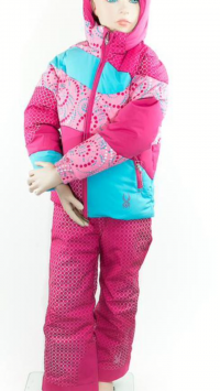 Spyder мембранный комплект(куртка+полукомбинезон)для девочки